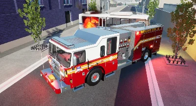 Into The Flames - Tower Ladder Vehicle DLC