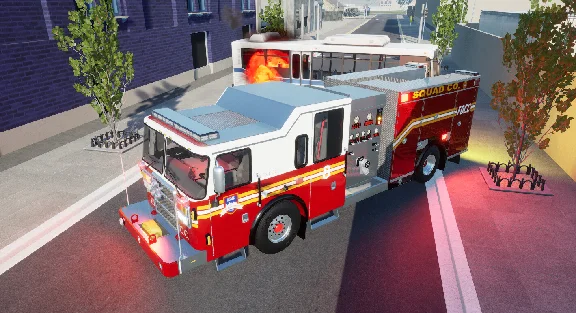 Into The Flames - Tower Ladder Vehicle DLC