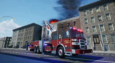 Into The Flames - Tower Ladder Vehicle DLC