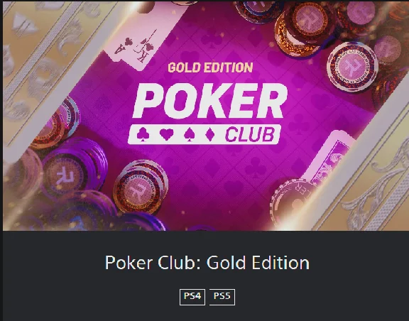 💥Poker Club 🔵 PS4/PS5 🔴ТУРЦИЯ🔴