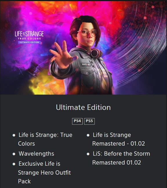 💥Life is Strange: True Colors 🔵 PS4/PS5 🔴TURKEY🔴
