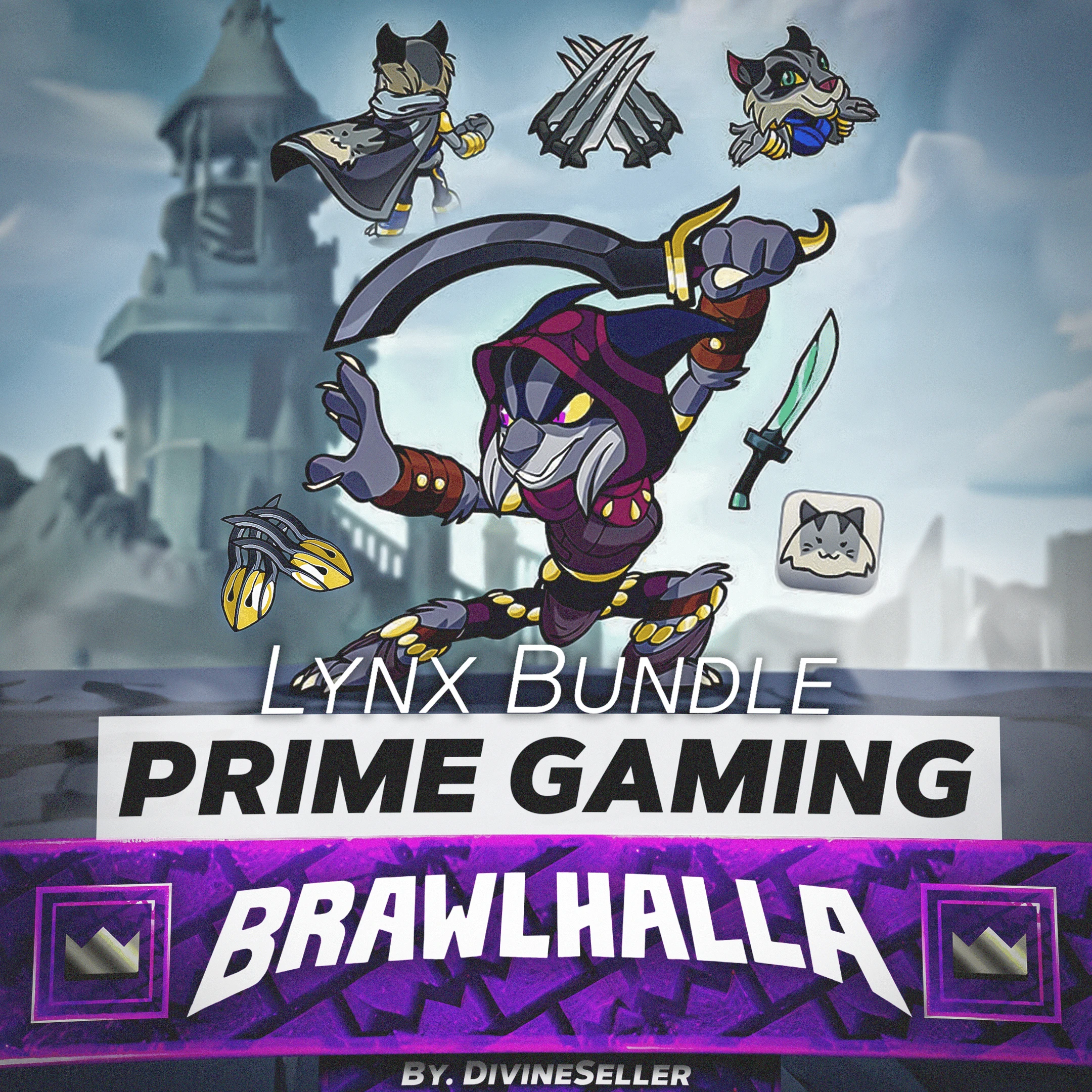 🔑 BRAWLHALLA | LYNX BUNDLE | ЛЕГЕНДА АСУРИ | КЛЮЧ 🔑