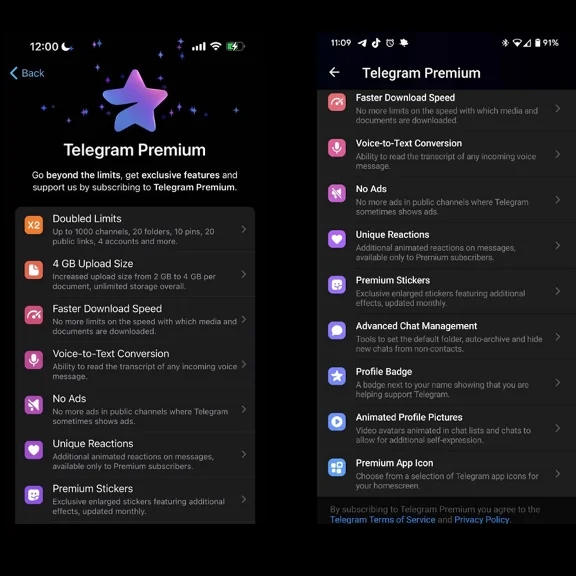 ✅TELEGRAM PREMIUM🟦1/3/6 MONTHS⭐BEST PRICE🔥FAST