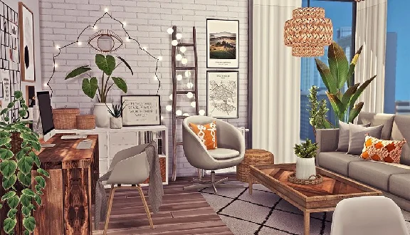 The Sims 4 Blooming Rooms Kit PS4 PS5