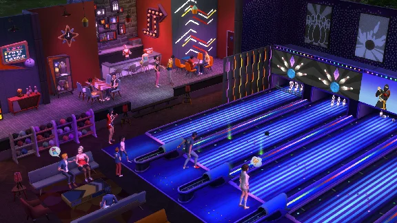🇹🇷 Дополнение sims4 ночь в боулинге 🔥 PS4 PS5