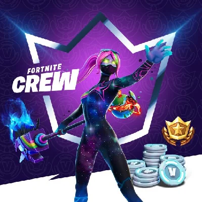 ✅FORTNITE CREW 1 МЕСЯЦ⭐+1000 V-BUCKS+🎁