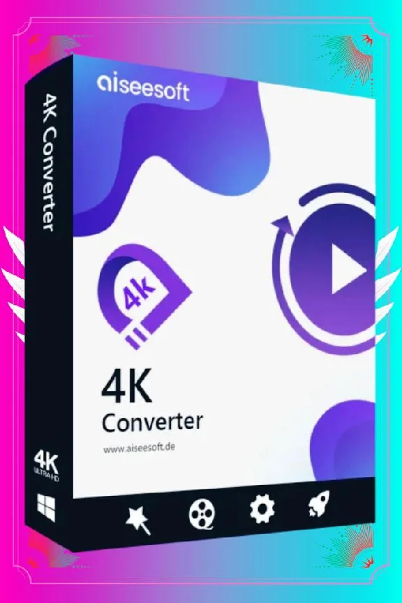 ✴️ Aiseesoft 4K Converter 🔑 1 Year Registration Code