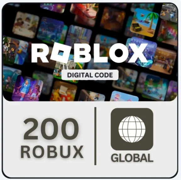 ROBLOX GIFT CARD - 200 ROBUX ✅REGION FREE CODE 🔑