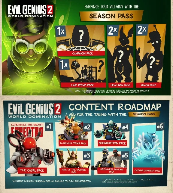 Evil Genius 2 Deluxe Edition (Steam Gift RU UA KZ) 🔥