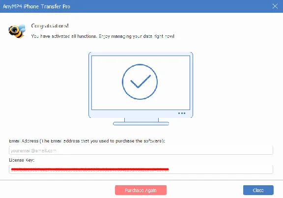 ➡️ AnyMP4 iPhone Transfer Pro 🔑 1 Year License Code 🔑