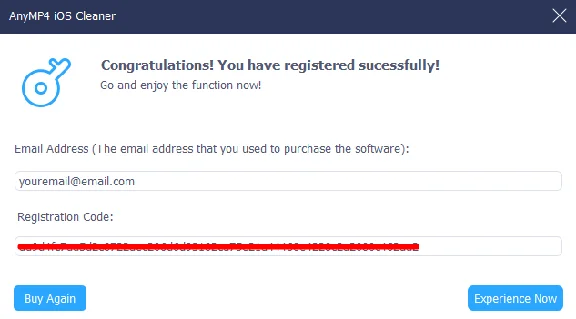 ➡️ AnyMP4 iOS Cleaner 🔑 1 Year Registration Code 🔑