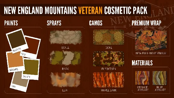 ✅theHunter Call of the Wild New England Veteran CP DLC