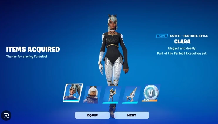 🔥FORTNITE Perfect Execution Pack🔥600 V-Bucks🅿️PayPal