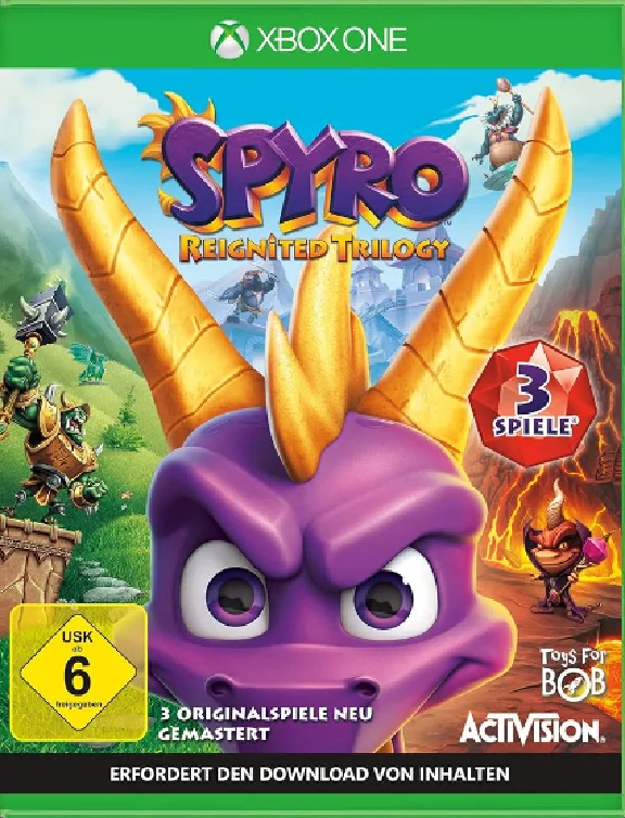 🔑KEY✅SPYRO™ REIGNITED TRILOGY🎮XBOX ONE|XS✅