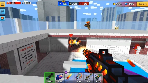 Pixel Gun 3D - Dark Fire Set 💎 DLC STEAM GIFT РОССИЯ