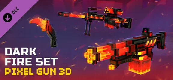 Pixel Gun 3D - Dark Fire Set 💎 DLC STEAM GIFT РОССИЯ