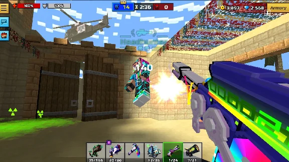 Pixel Gun 3D - RGB Hero Set 💎 DLC STEAM GIFT RUSSIA