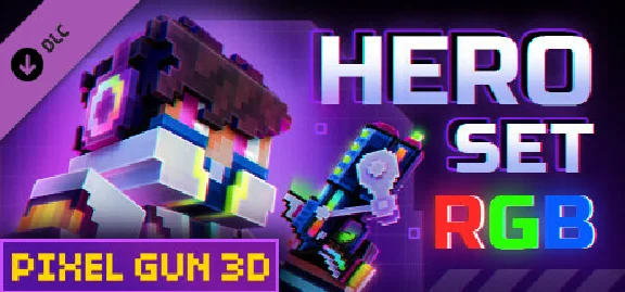 Pixel Gun 3D - RGB Hero Set 💎 DLC STEAM GIFT RUSSIA