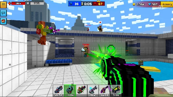 Pixel Gun 3D - Poison Retro Set 💎DLC STEAM GIFT RUSSIA