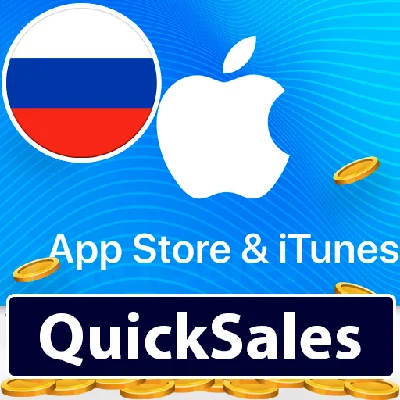 ITUNES 500•1000•1500•2000 RUSSIA GIFT CARD ПОДАРОЧН КОД