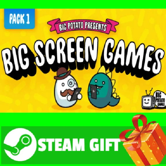 ⭐️ALL COUNTRIES⭐️ Big Screen Games Pack 1 STEAM GIFT