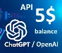 Account ChatGPT / OpenAI + API 5$ (until 24 April)