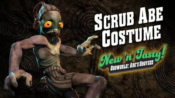🔶Oddworld: New &acute;n&acute; Tasty - Scrub Abe Costume DLC (Steam Key/Region Free)