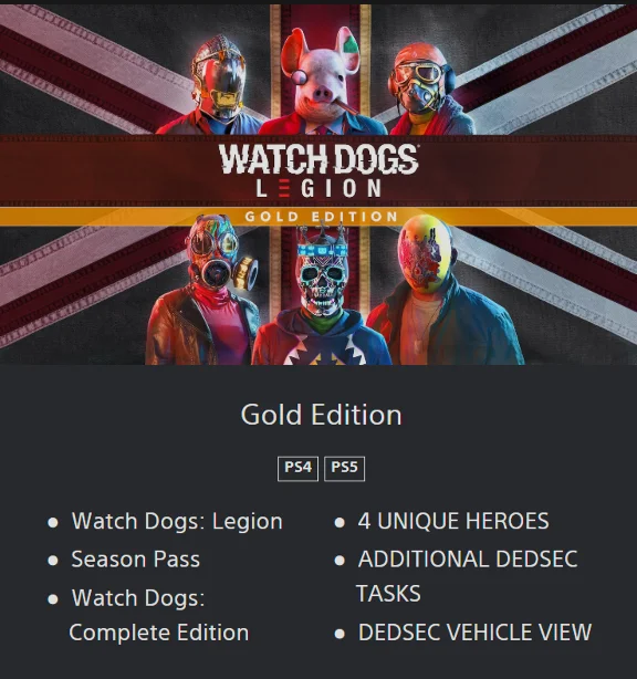 💥 Watch Dogs®: Legion 🔵 PS4 / PS5 🔴ТУРЦИЯ🔴