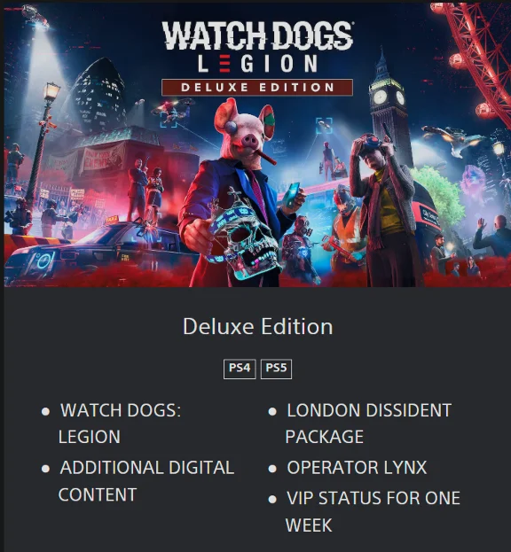 💥 Watch Dogs®: Legion 🔵 PS4 / PS5 🔴ТУРЦИЯ🔴