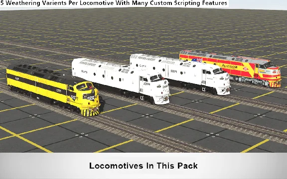Trainz 2019 DLC - SA CL Class - SSR Pack 01