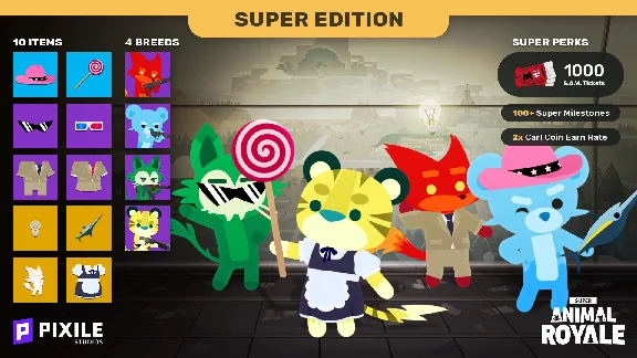 ✅Super Animal Royale Super Edition DLC ⭐Steam\Key⭐ + 🎁