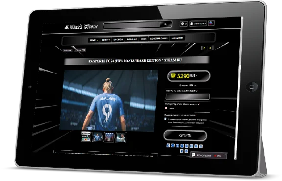 Black Silver CSS Theme for Digiseller Store Catalog