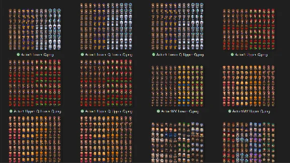 RPG Maker MZ - Diagonal Sprite Generator DLC