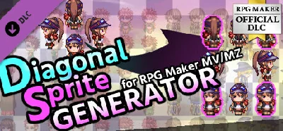 RPG Maker MZ - Diagonal Sprite Generator DLC