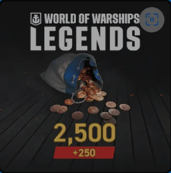 💥WORLD OF WARSHIPS: LEGENDS- Doubloons 🔵PS4/PS5🔴TR🔴