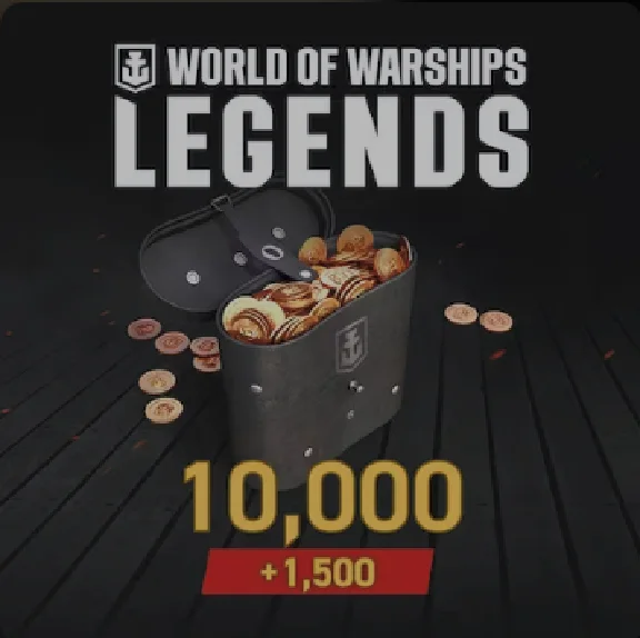 💥WORLD OF WARSHIPS: LEGENDS- Doubloons 🔵PS4/PS5🔴TR🔴