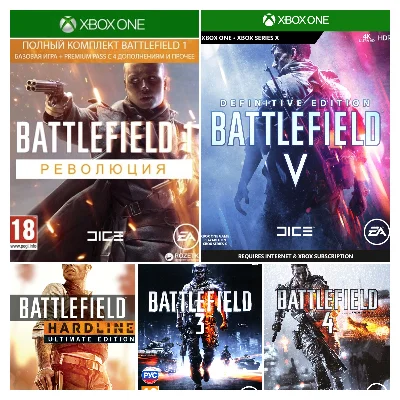 BATTLEFIELD 1 2 3 4 5 2042❤️‍🔥 XBOX ACCOUNT