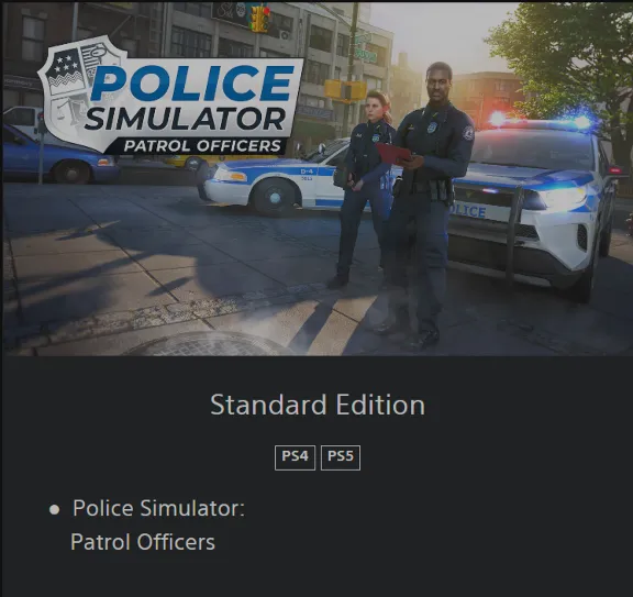 💥Police Simulator: Patrol Officers  🔵 PS4/PS5 🔴ТR🔴