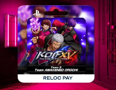 🚀KOF XV DLC Characters "Team AWAKENED OROCHI" 🎮(DLC)