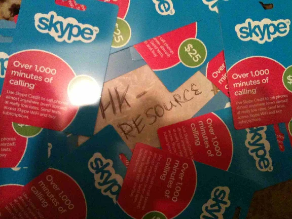 13 USD SKYPE Voucher (Activation Online Skype.com)