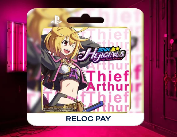🚀SNK HEROINES Tag Team Frenzy - Thief Arthur 🎮(DLC) P