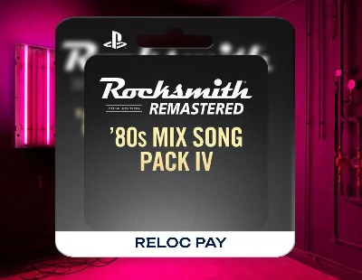 🚀Rocksmith® 2014 – 80s Mix Song Pack IV 🎮(DLC) PS 💳0