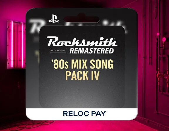 🚀Rocksmith® 2014 – 80s Mix Song Pack IV 🎮(DLC) PS 💳0