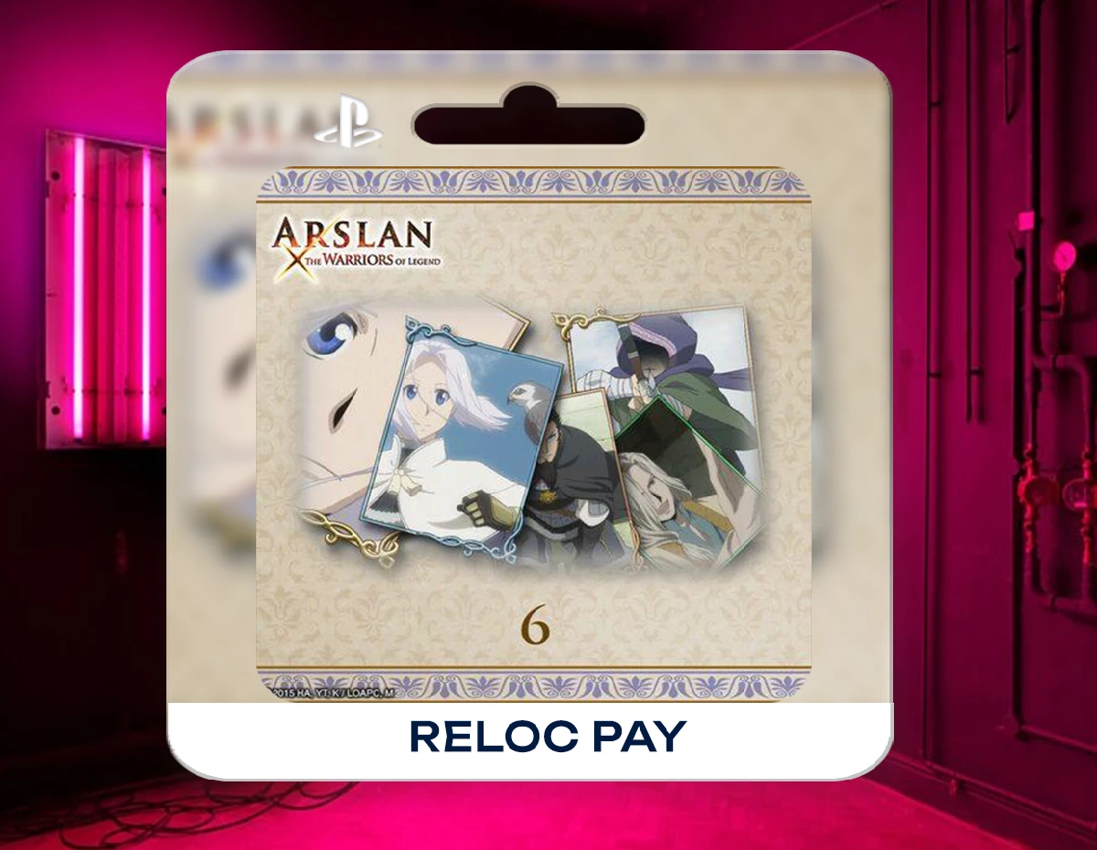 🚀ARSLAN - Skill Card Set 6 🎮(DLC) PS 💳0%