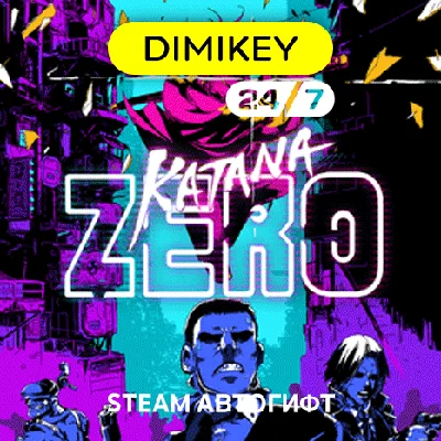 🟨 Katana ZERO Steam Автогифт RU/KZ/UA/CIS