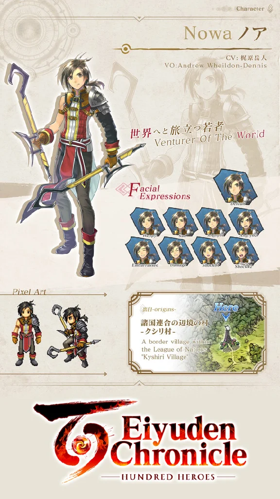Eiyuden Chronicle: Hundred Heroes - Allraan Artistry Pa