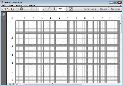 Millimeter grid