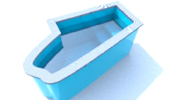 3D basin model (8 pcs)