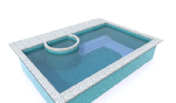 3D basin model (8 pcs)