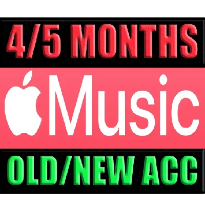 APPLE MUSIC PREMIUM ✅ 4/5 МЕСЯЦЕВ ✅ USA (Apple Music)🔥